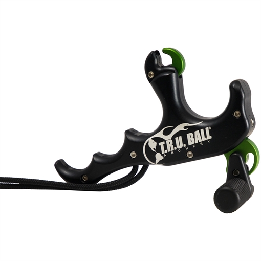 Picture of TRU Ball Tru Ball T-Rex Release Bone Collector 4 Finger Black TTR4-BK