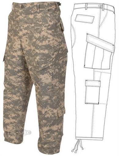 Picture of Tru-Spec 100CR/S Pant All Terrain Digital Camo S 1946003