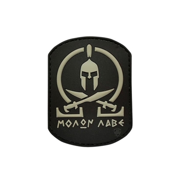 Picture of TRU-SPEC Black Molon Labe Morale Patch (6 PACK) 6715000