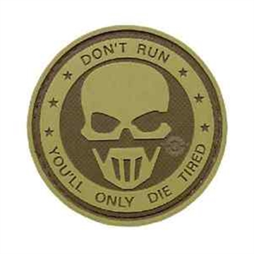 Picture of TRU-SPEC Don't Run - Ghost Morale Patch (6 PACK) 6784000