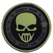 Picture of TRU-SPEC Don't Run Ghost Night Glow Morale Patch (6 PACK) 6733000