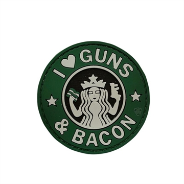 Picture of TRU-SPEC Guns & Bacon Morale Patch (6 PACK) 6713000