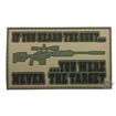 Picture of TRU-SPEC Heard The Shot Morale Patch (6 PACK) 6739000