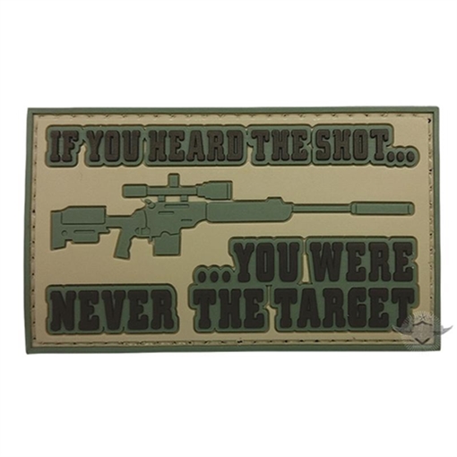 Picture of TRU-SPEC Heard The Shot Morale Patch (6 PACK) 6739000