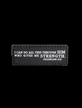 Picture of TRU-SPEC Philippians 4:13 Morale Patch (6 PACK) 6608000
