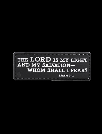 Picture of TRU-SPEC Psalm 27:1 Morale Patch (6 PACK) 6605000
