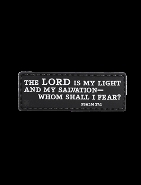 Picture of TRU-SPEC Psalm 27:1 Morale Patch (6 PACK) 6605000