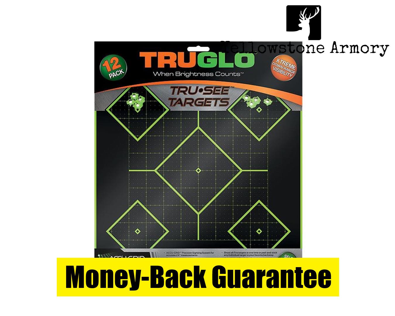 Three Diamond Target TruGlo TruSee Splatter 5-Diamond Target Green 12x12 12 pk. TG14A12 ...