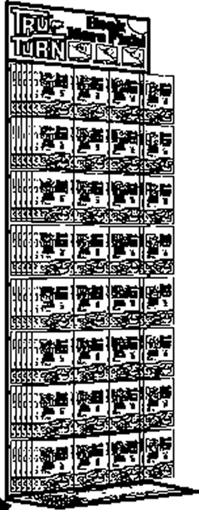 Picture of TRU TURN 32 PEG HOOK DISPLAY 192PCS TTDH-6