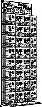 Picture of TRU TURN 32 PEG HOOK DISPLAY 192PCS TTDH-6