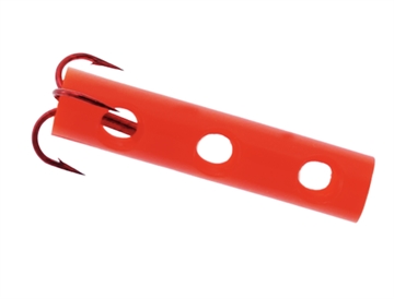 Picture of TRU TURN BOSS KAT DIP BAIT TUBE 4X TREBLE SZ2 BOSS RED BK97Q-2