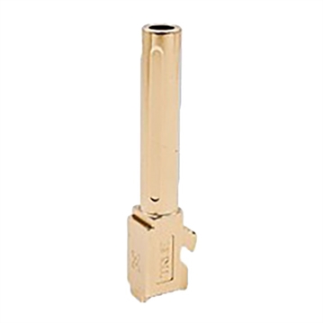 Picture of True Precision NON-THREADED BARREL FOR GLOCK 19 GOLD TIN TP-G19B-XG