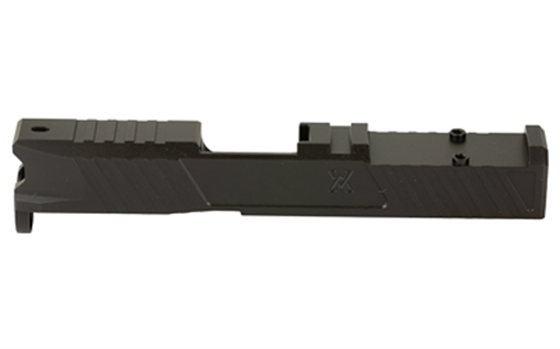 Picture of True Precision Duty Slide, Stripped, Fits Glock 43/43X, RMRcc Optic Cut, Nitride Finish, Black TP-G43DS-BL-RMRCC