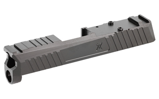 Picture of True Precision Duty Slide, Stripped, For Sig P365, RMRcc Optic Cut, Nitride Finish, Black TP-P365DS-BL-RMRCC