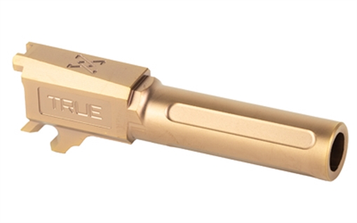 Picture of True Precision Barrel, 9MM, Fits Sig P365, Copper TiCN Finish TP-P365B-XC