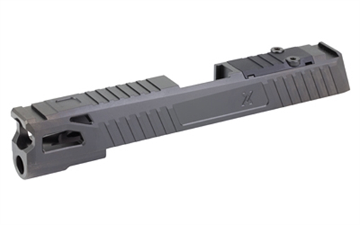 Picture of True Precision Slide, P365 Slide with RMS Cut and Cover Plate, SLC Finish, Black TP-P365FS-BC-RMS
