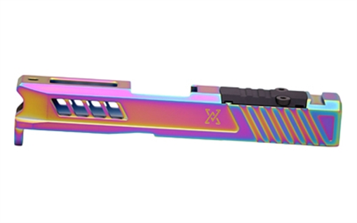 Picture of True Precision Axiom, Slide, Rainbow, Fits Glock 43 TP-G43S-S-RMS