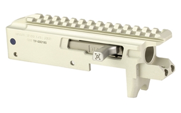 Picture of True Precision TP22, 10/22 Receiver, Semi-automatic, 22LR, Aluminum 7075 Construction, Clear Anodized Finish, Silver, Includes Bolt and Charging Handle TP-1022CMPRC-SS