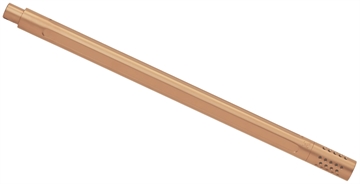 Picture of True Precision Inc TP/22 16" Compensated FDE 416R Stainless Steel Barrel Fits Ruger 10/22 TP1022BBLF