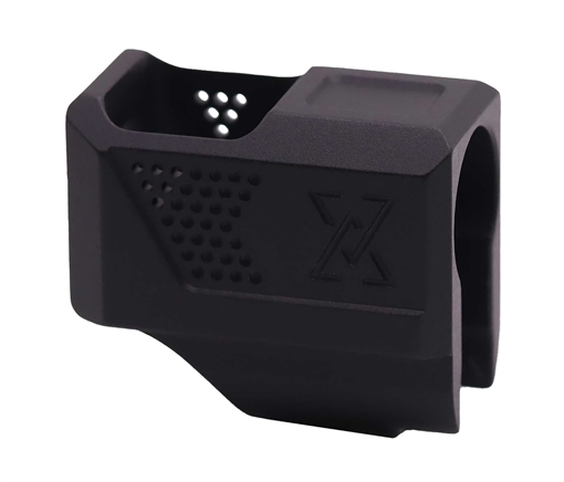 Picture of True Precision Inc True-Lock Ultimate Compensator Black Type 3 Hard Anodize 7075 T6 Aluminum Compatible w/ Springfield Hellcat TPSHCCMPBL