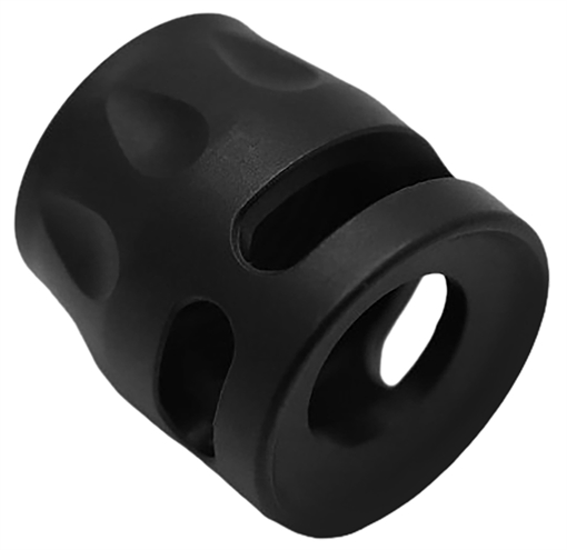 Picture of True Precision Inc Micro Compensator S-Type Black Nitride 416R Stainless Steel 1/2"x28 Threads 9mm/380 ACP TPSMICROBL