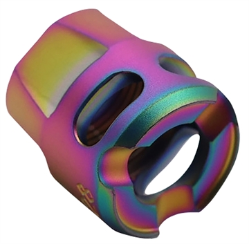 Picture of True Precision Inc Micro Compensator Y-Type Spectrum 416R Stainless Steel 1/2"x28 Threads 9mm/380 ACP TPYMICROS