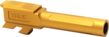 Picture of True Precision Barrel, 9MM, Gold Titanium Nitride, Fits Glock 43/43X TP-G43B-XG