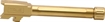 Picture of True Precision Barrel, 9MM, Gold, Thread Protector, Threaded, Glock 48, Titanium Nitride TP-G48B-XTG TPG48BXTG