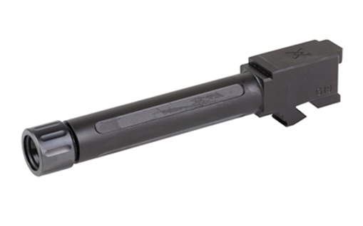Picture of True Precision Pistol Barrel, 9MM, Threaded 1/2X28, Fits Ruger RXM, Nitride Finish, Black TP-RXMB-XTBL TPRXMBXTBL