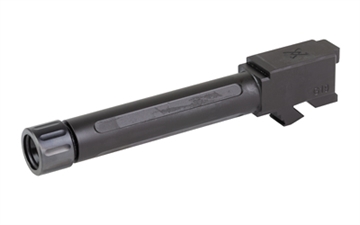 Picture of True Precision Pistol Barrel, 9MM, Threaded 1/2X28, Fits Ruger RXM, Nitride Finish, Black TP-RXMB-XTBL TPRXMBXTBL