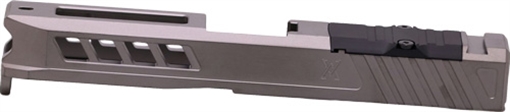Picture of TRUE PRECISION RUGER RXM SLIDE W/RMR CUT STEALTH GRAY!! TPRXMSARMR