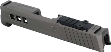 Picture of True Precision Axiom Slide, Stealth Grey, RMS Optic Cut & Cover Plate, Fits Sig P365 TP-P365S-A-RMS