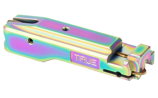 Picture of True Precision TP22 Bolt, For 10/22, PVD Finish, Spectrum (Rainbow) TP-1022BLT-S