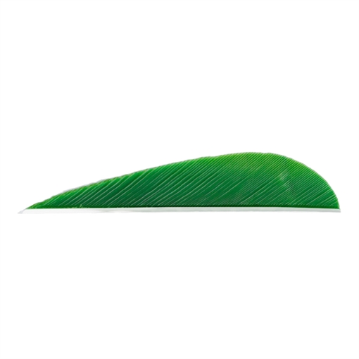 Picture of Trueflight Parabolic Feathers Green 3 in. LW 100 pk. 1206
