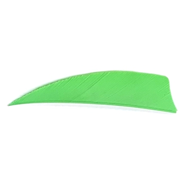 Picture of Trueflight Trueflight Shield Cut Feathers Chartreuse 3 in. LW 100 pk. 1313