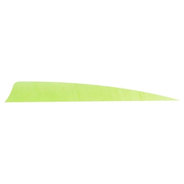 Picture of Trueflight Trueflight Shield Cut Feathers Chartreuse 4 in. RW 100 pk. 11613