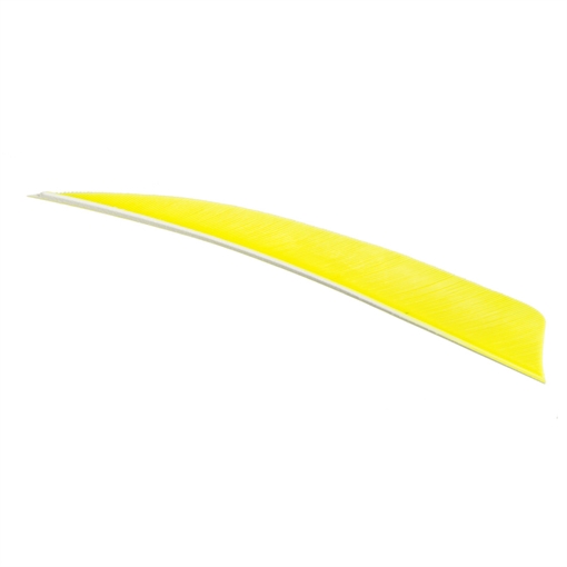 Picture of Trueflight Trueflight Shield Cut Feathers Chartreuse 5 in. RW 100 pk. 11913