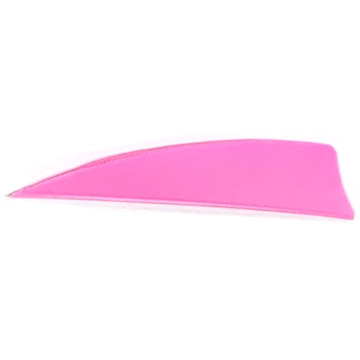 Picture of Trueflight Trueflight Shield Cut Feathers Pink 3 in. RW 100 pk. 11302