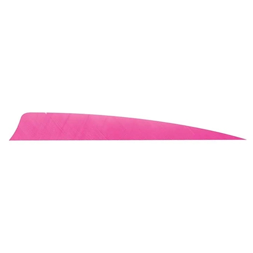 Picture of Trueflight Trueflight Shield Cut Feathers Pink 4 in. RW 100 pk. 11602