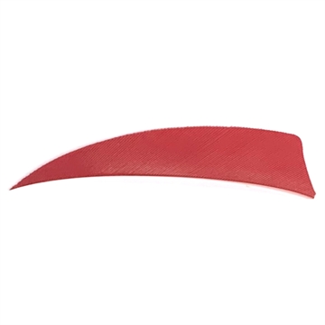 Picture of Trueflight Trueflight Shield Cut Feathers Red 3 in. LW 100 pk. 1303