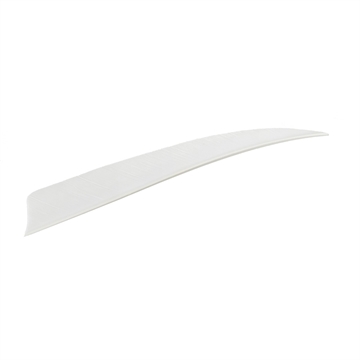 Picture of Trueflight Trueflight Shield Cut Feathers White 5 in. LW 100 pk. 01901