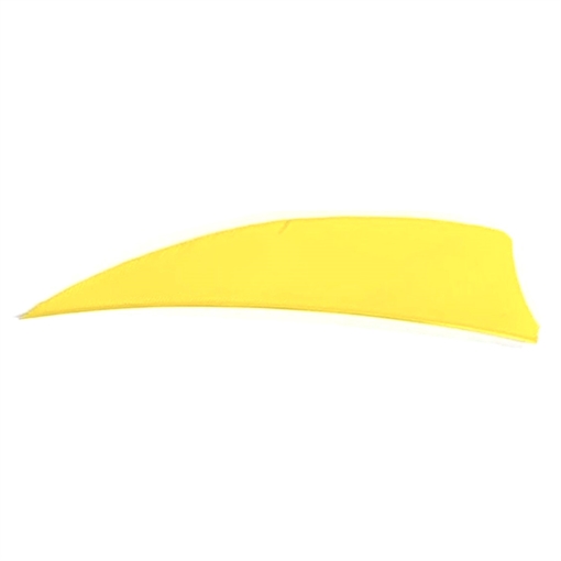 Picture of Trueflight Trueflight Shield Cut Feathers Yellow 3 in. RW 100 pk. 11304