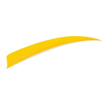 Picture of Trueflight Trueflight Shield Cut Feathers Yellow 4 in. LW 100 pk. 1604