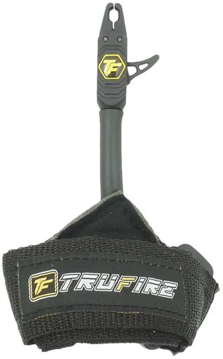 Picture of TRUFIRE RELEASE PATRIOT DUAL JAW VELCRO POWER STRAP BLACK PT