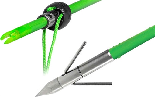 Picture of TRUGLO BOWFISHING SPEED SHOT ARROW W/LUNKER POINT & SLIDE TG140B1G