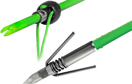Picture of TRUGLO BOWFISHING SPEED SHOT ARROW W/SPRING FSHR PNT & SLDE TG140S1G