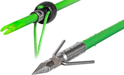 Picture of TruGlo TruGlo Speed Shot Bowfishing Arrow w/Slide and Stop TG-TG140C1G
