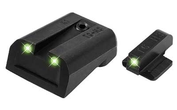 Picture of Truglo Tritium Britesite Night Sights Fits Kimber 1911 models with FIXED REAR SIGHT - Front Green/Rear Green TG231K