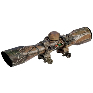 Picture of TruGlo Compact Realtree APG 4x 32mm 1" Tube Diamond Reticle w/Rings TG8504CD