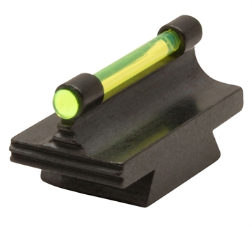 Picture of TruGlo TG Front Sight Green Front Fiber Optic/Black Frame 3/8" Dovetail, .343" High TG TG95343RG